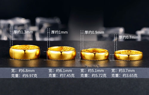 黄金戒指款式
